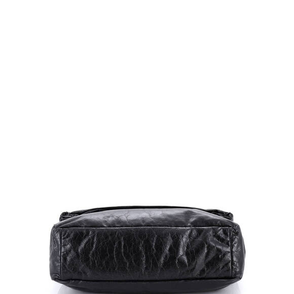 Balenciaga Large Monaco Chain Flap Shoulder Bag Leather - Picture 4 of 5